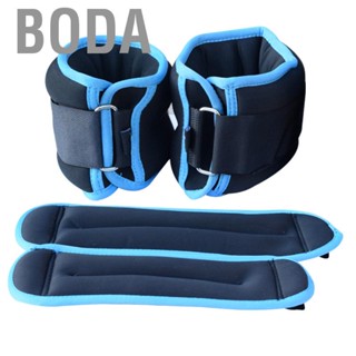 Boda 1 Pair Ankle Weights Strength Training Weight Bearing Adjustable Wrist Sandbag Running Walking