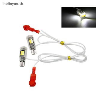 Helinyue ไฟเลี้ยว T10 T15 2835 16smd W5W สีคู่ สําหรับรถจักรยานยนต์ TH