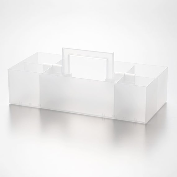 NITORI กล่องพลาสติกจัดระเบียบอุปกรณ์อเนกประสงค์ HAKOBU N INBOX TOTE OFFICE