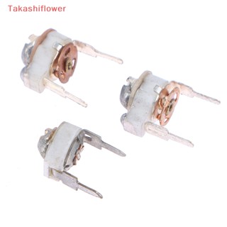 (Takashiflower) ตัวเก็บประจุเซรามิก 5 มม. ปรับได้ 3PF 5PF 10PF 20PF 30PF 5 ชิ้น