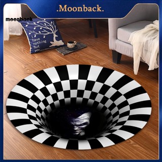 &lt;moonback&gt; พรมปูพื้น แบบแห้งเร็ว สําหรับท่อระบายน้ําในร่ม ตัวตลก ภาพ แผ่นปูพื้น ตกแต่งฮาโลวีน สะดุดตา