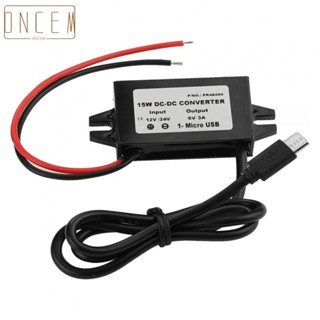 【ONCEMOREAGAIN】Power Converter 64*27*14mm DC 12V/24V DC 5V Dimensions Efficiency Output Current