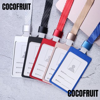 Cocofruit ซองใส่บัตร โลหะผสมอลูมิเนียม 5 สี สําหรับโรงเรียน สํานักงาน