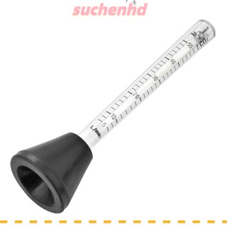 Suchenhd เครื่องวัดการไหลของก๊าซ 0-50 ลิตร ต่อนาที แบบพลาสติกใส และเครื่องเชื่อมแก๊สอาร์กอน สีดํา