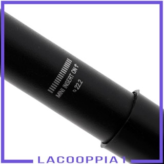 [Lacooppia1] คอแฮนด์วินเทจ 25.4 มม.* 80 มม. พร้อมท่อเกลียว 22.2 มม. สีดํา