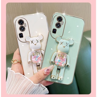 เคสซิลิโคน ลายหมี กันกระแทก สําหรับ OPPO Reno 10 Reno 10 Pro Reno 10 Pro+ 5G 2023