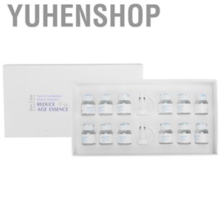 Yuhenshop Blue Copper Peptide Serum Tightening Fine Line  Moisturizing  Solution 10ml x 12pcs