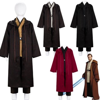 เครื่องแต่งกายคอสเพลย์ Anakin Obiwan Star Wars Jedi Knight สําหรับงานปาร์ตี้