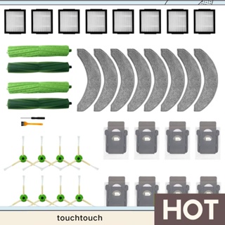 อะไหล่แปรงหลัก แปรงหลัก ไส้กรอง HEPA ผ้าม็อบ ถุงเก็บฝุ่น อะไหล่สํารอง สําหรับหุ่นยนต์ดูดฝุ่น IRobot Roomba Combo J7+