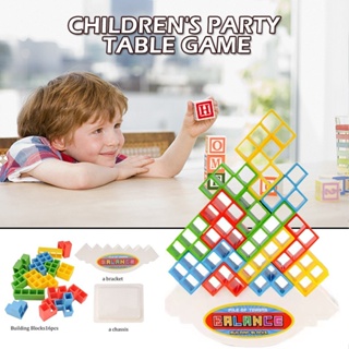 Tetra Tower Game Stacking Toys Building Blocks Balance Puzzle Bricks
