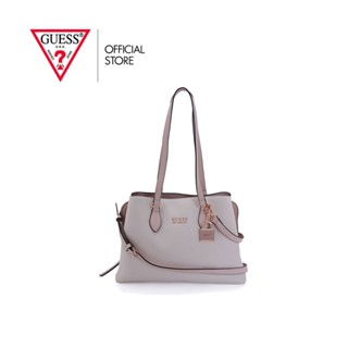 GUESS กระเป๋าสะพายผู้หญิง รุ่น VG903607 HARTLAND SATCHEL สีเบจ