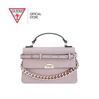 GUESS กระเป๋าสะพายผู้หญิง รุ่น VG901178 VINNA MINI CROSSBODY FLAP สีเบจ