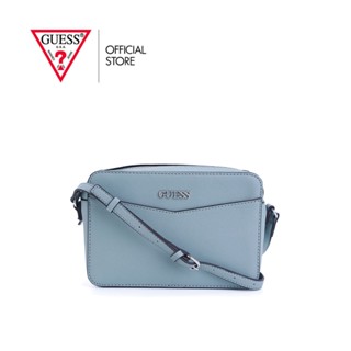 GUESS กระเป๋า รุ่น SF872979 MCCLAIN MINI CAMERA CROSSBODY สีเขียว