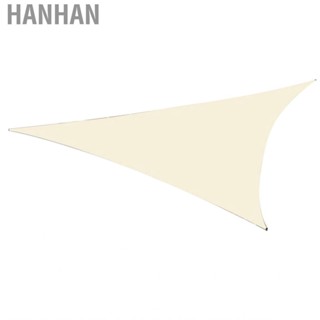 Hanhan Sunshade  Triangle Large Size Patio Canopy Durable UV Proof Wide Application for Garden