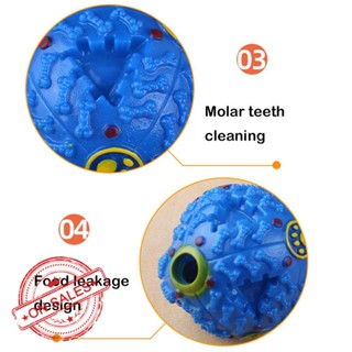 ของเล่นลูกบอลอาหาร ทนต่อการกัด ทนต่อการกัด สําหรับสัตว์เลี้ยง สุนัข F9C7