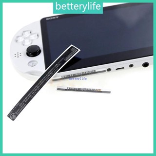 Btf สติกเกอร์ติดคอนโซลด้านหลัง ลายทาง สีเงิน สําหรับ PSV2000