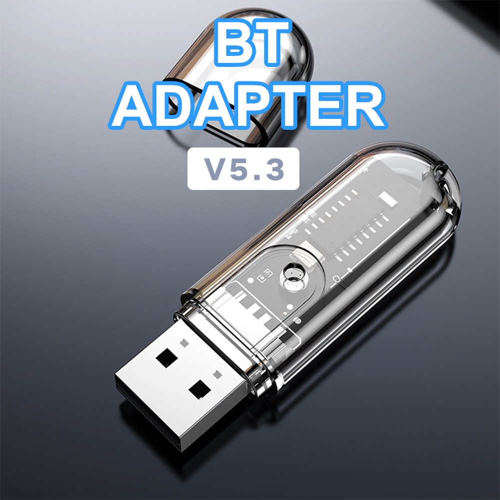 อะแดปเตอร์รับสัญญาณเสียงสเตอริโอ บลูทูธไร้สาย USB 5.3 สําหรับเชื่อมต่อลําโพงรถยนต์