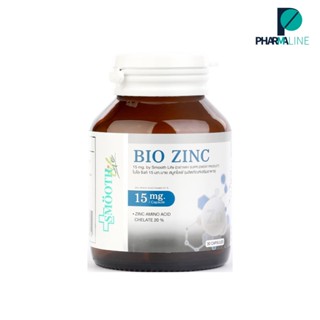 Bio Zinc  By Smooth Life  สมูทไลฟ์ อาหารเสริม  ไบโอ ซิงค์ 15 มก. 30 แคปซูล[Pline]