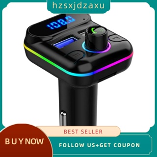 【hzsxjdzaxu】เครื่องเล่น Mp3 รับส่งสัญญาณ FM บลูทูธ 5.0 แฮนด์ฟรี M33 ชาร์จ USB คู่ สําหรับรถยนต์