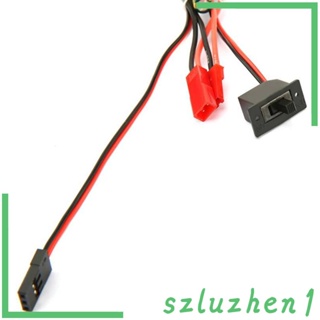 [Szluzhen1] ตัวควบคุมความเร็ว 30A ESC ในตัว 5.7V BEC สําหรับรถบังคับ เรือบังคับ 1/10