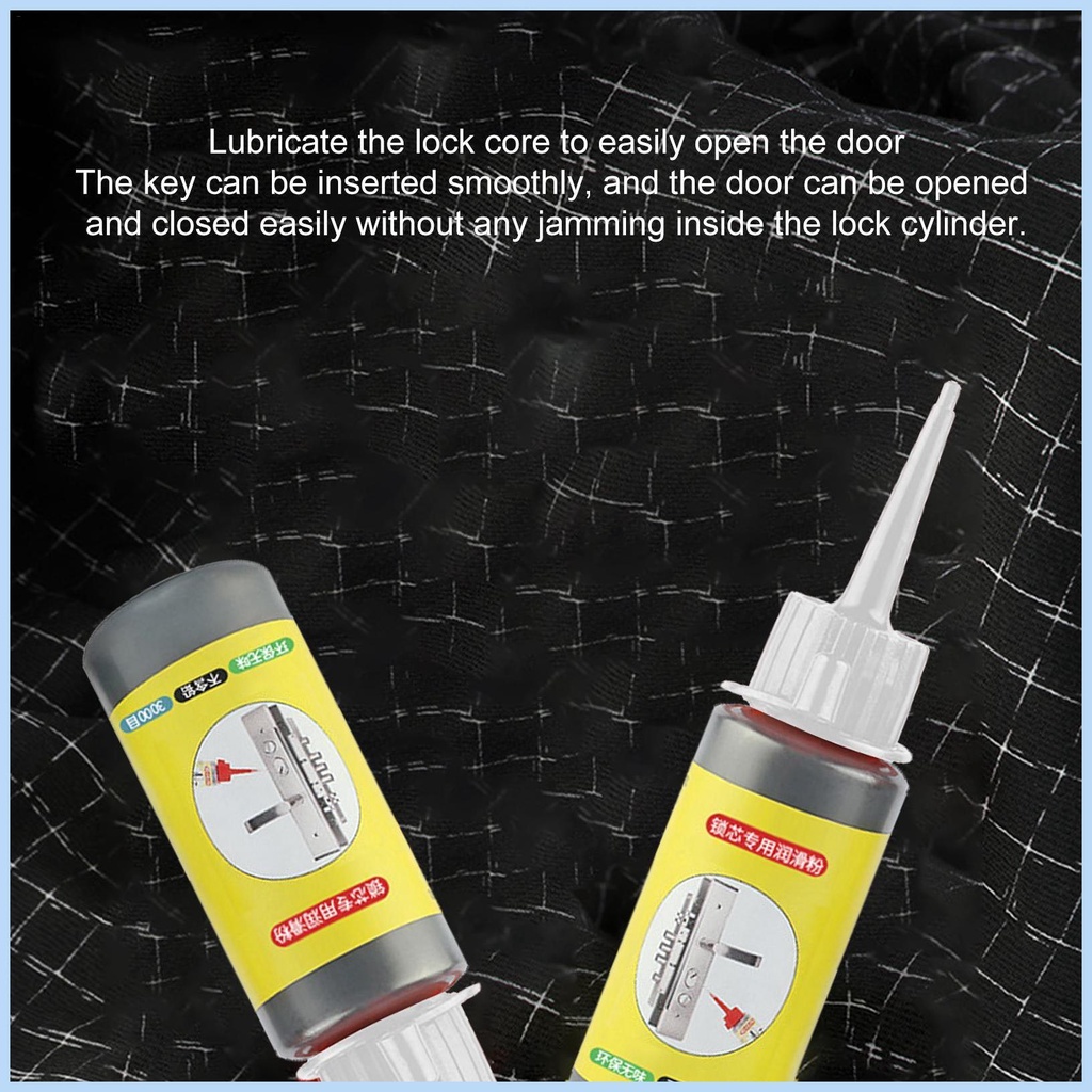 Graphite Lube ผงหล่อลื่น อเนกประสงค์ 60 มล. อุปกรณ์เสริม สําหรับกุญแจรถยนต์ hsgdyth - รูปที่ 7