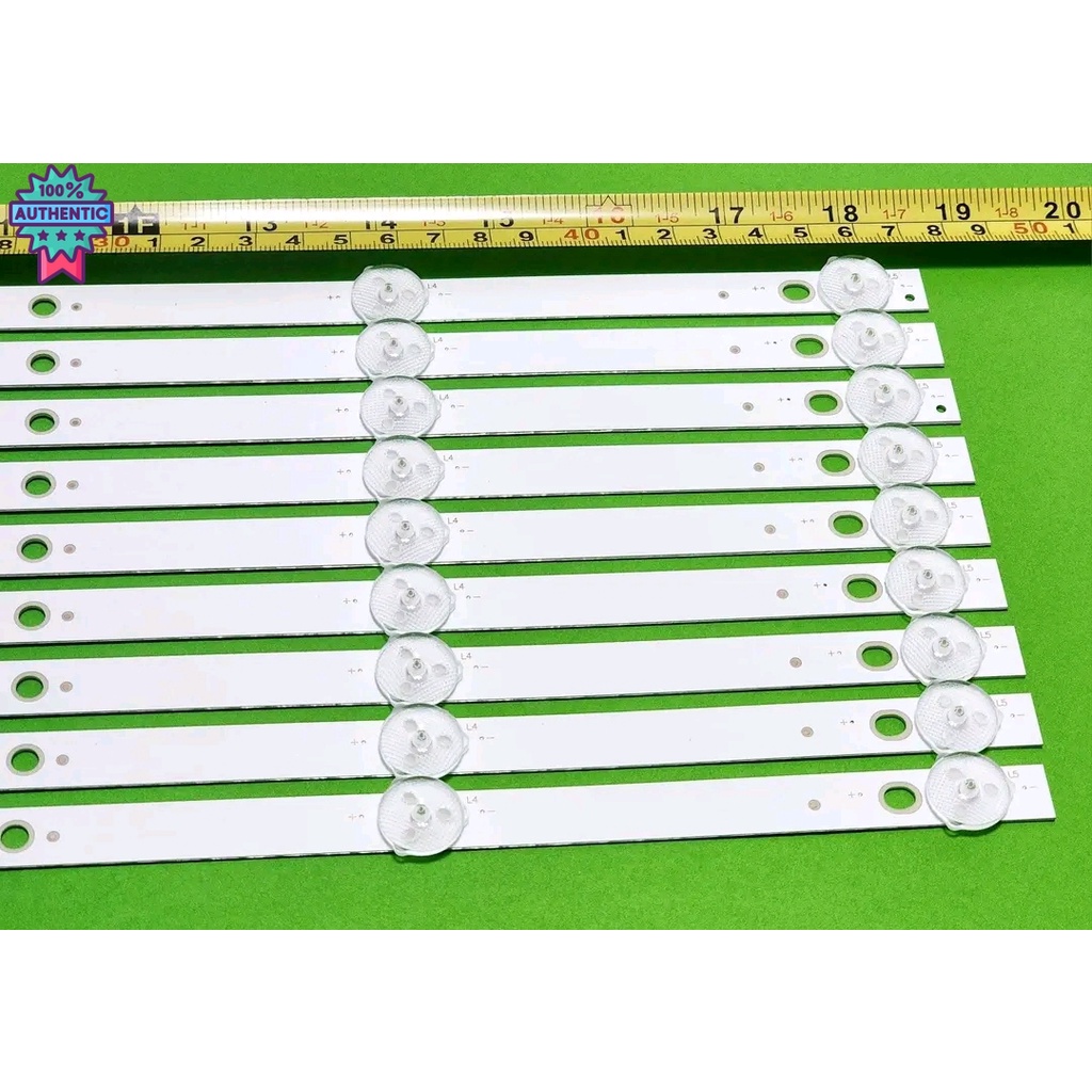 หลอด Backlight Aconatic
49US533AN 49US531AN LTV-4904 LTV-4905  เวอร์ชั่น แถวละ 5 หลอด