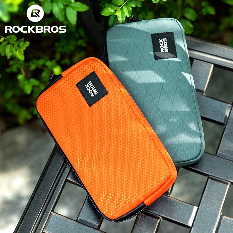 【TH Delivery】ROCKBROS กระเป๋าสตางค์ ใบยาว มีซิป อเนกประสงค์ 0.15 L ความจุขนาดใหญ่ แบบพกพา หลายสี