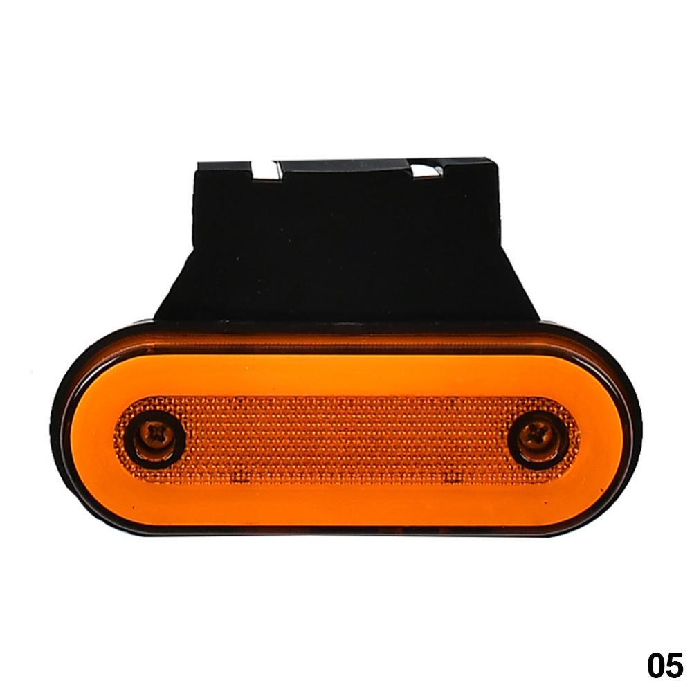 Okcatzone ไฟหรี่ LED 12V 24V พร้อมตัวยึด สําหรับรถบรรทุก รถพ่วง 1 ชิ้น A9P6 - รูปที่ 6