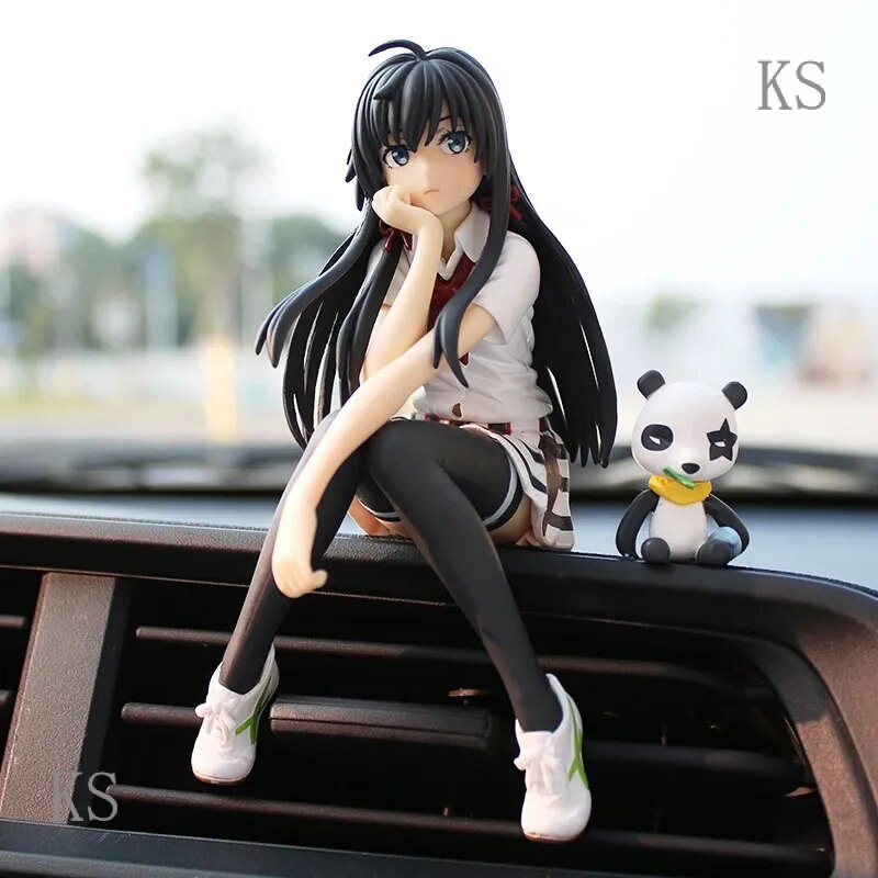 KS 14CM Anime Figure My Teen Romantic Comedy Yukinoshita Yukino Figure Model Dolls Toy Gift Collect Boxed Ornaments PVC
