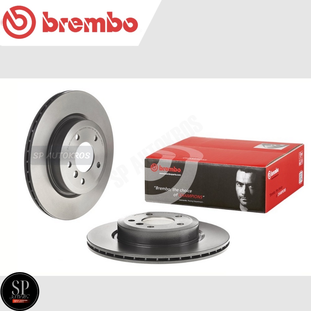 BREMBO จานเบรคหลัง BMW Z4 E89 (35i) (HC) 2009-2016 / 09 R122 11 ราคาต่อ 1ใบ