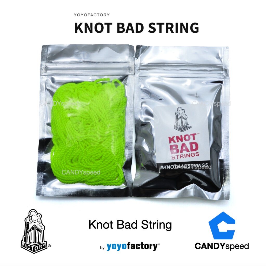 [E-TAX] yoyo โยโย่ yoyofactory Knot Bad String เชือกโยโย่ Pack 10 เส้น | CANDYspeed