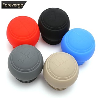 Forevergo ปลอกหุ้มหัวเกียร์รถยนต์ ซิลิโคน ทรงกลม ความเร็ว 5 …