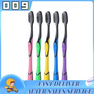 แปรงสีฟันแบบพกพา รุ่นพรีเมี่ยมชาร์โคล แปรงสีฟัน ผู้ใหญ่ นุ่มมาก เส้นใย ทำความสะอาดลึก แปรงสีฟันขนนุ่ม แปรงสีฟันผู้ใหญ่