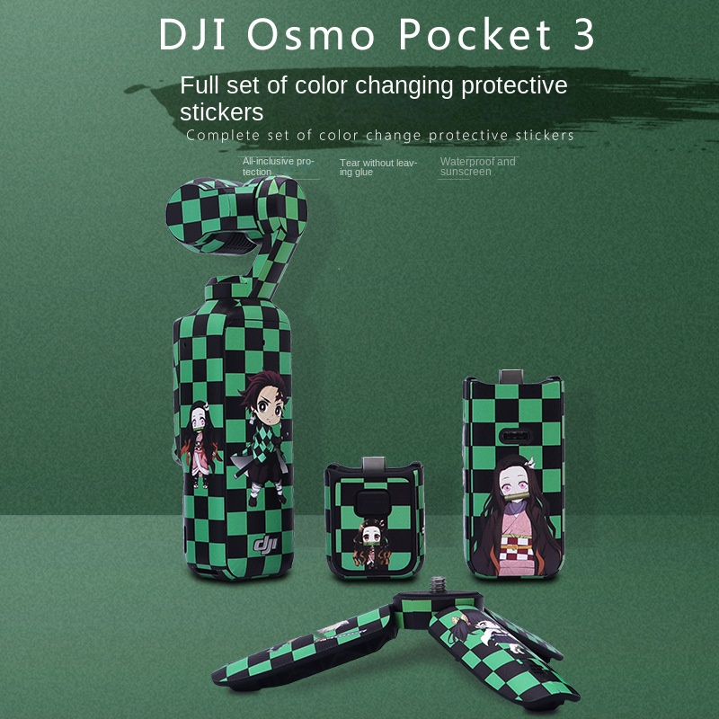 สติกเกอร์ฟิล์มติดกล้อง ป้องกันรอย สําหรับ Dji OSMO POCKET 3 OSMO Pocket3