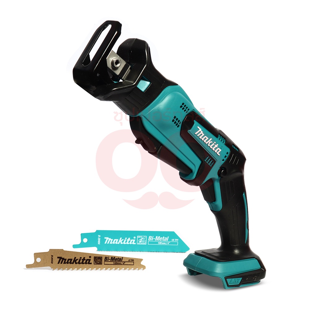 MAKITA เลื่อยชักไร้สาย 18 โวลต์ รุ่น DJR185Z ความยาวช่วงชัก 1/2 นิ้ว ไม่รวมแบตเตอรี่-แท่นชาร์จ (มากี