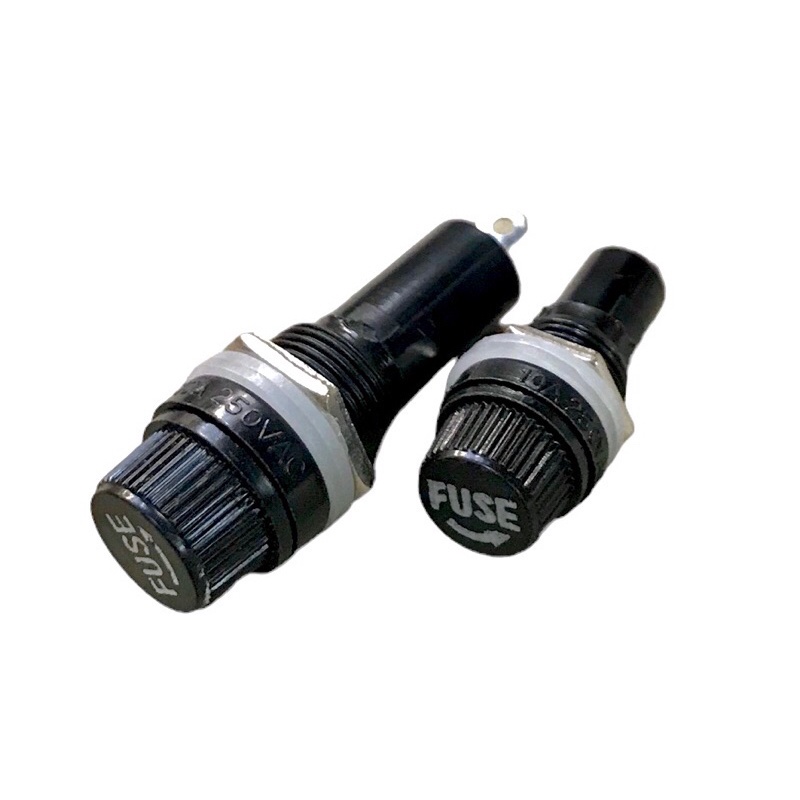 Fuse กระบอกฟิมส์แบบหัวขันเกลียว (แพ็ค 5ตัว) 15A-125V ขนาด 20~30mm มีของพร้อมส่งในไทย