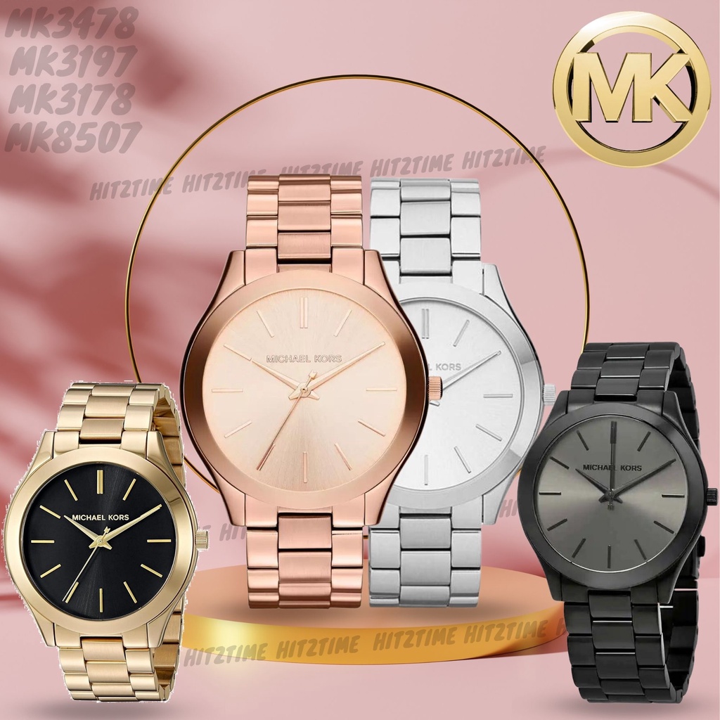 HITZTIME นาฬิกา Michael Kors OWM145 นาฬิกาข้อมือผู้หญิง นาฬิกาผู้ชาย แบรนด์เนม  Brandname MK Watch รุ่น MK3181
