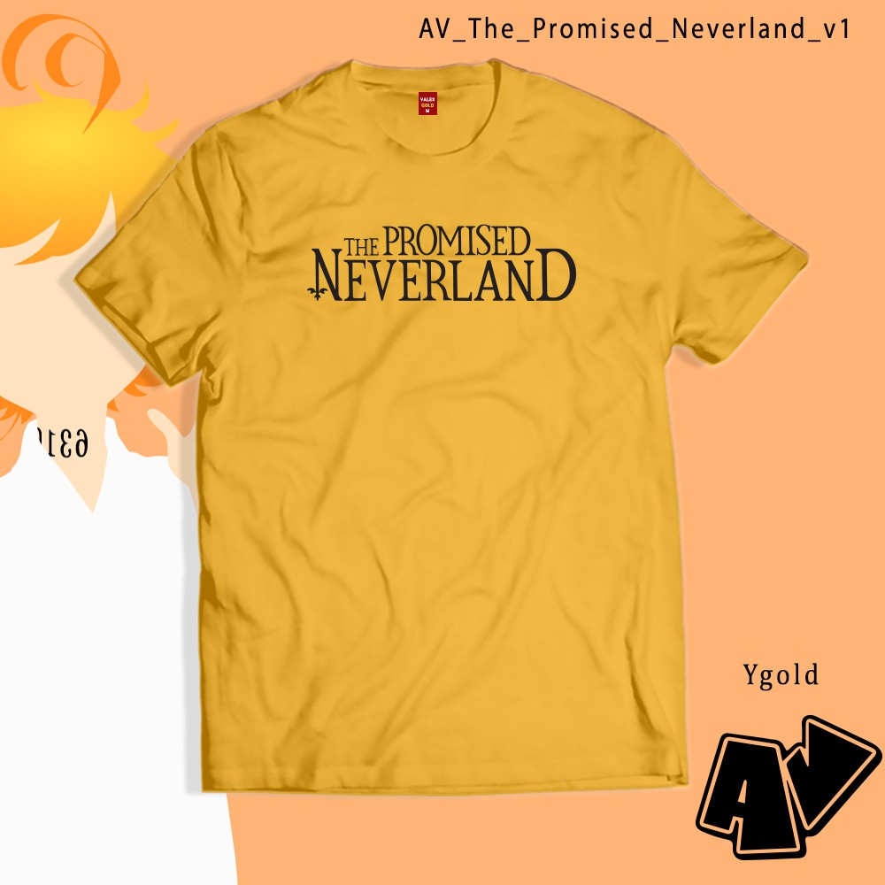 ขายดี เสื้อยืด พิมพ์ลาย The Promised Neverland Yakusoku no Nebarando Orphanage v1 สําหรับผู้ชาย