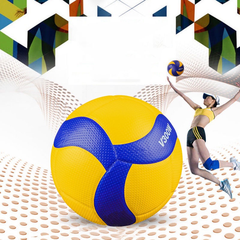 🏐 วอลเลย์บอล V300W ลูกวอลเลย์บอล หนัง PU นุ่ม ไซซ์ 5 - รูปที่ 3