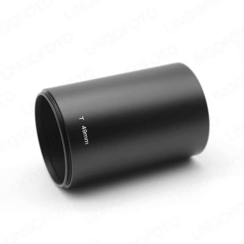 49~82mm Telephoto Metal Lens Hood 78mm Length with Filter Thread Mount Hoods Universal for 400mm 500