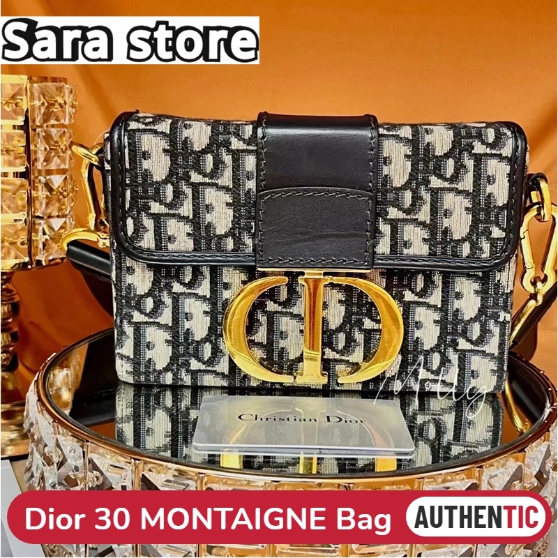 ดิออร์ Dior 30 MONTAIGNE สุภาพสตรี/กระเป๋าสะพายไหล่/กระเป๋าร่อซู้ล