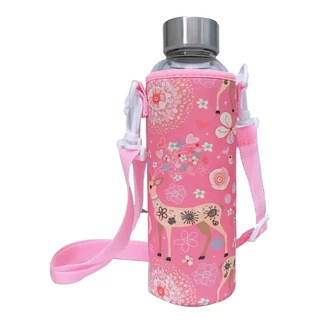 550ml เด็กฉนวนกันความร้อนขวดน้ํากระเป๋า Tumbler กรณีผู้ถือกระเป๋าแบบพกพาการ์ตูนกาต้มน้ํากระเป๋า Tyeso Aquaflask อุปกรณ์เสริม SUGAW