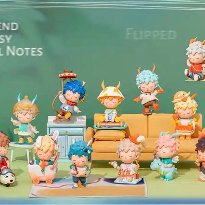 ✿Heyone HUHU Weekend Fantasy Travel Notes Blind Box หนังสือท่องเที่ยวแฟนตาซีสุดสัปดาห์ กล่องตาบอด สไตล์ที่เลือกได้ น่ารักตุ๊กตา ของเล่น