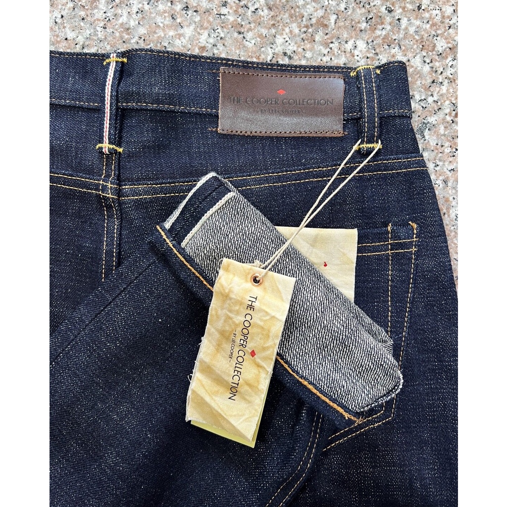 LEE COOPER ยีนส์ชาย ริมแดง 18 Oz.กระบอกธรรมดา#รุ่นหายากของแท้จาก SHOP