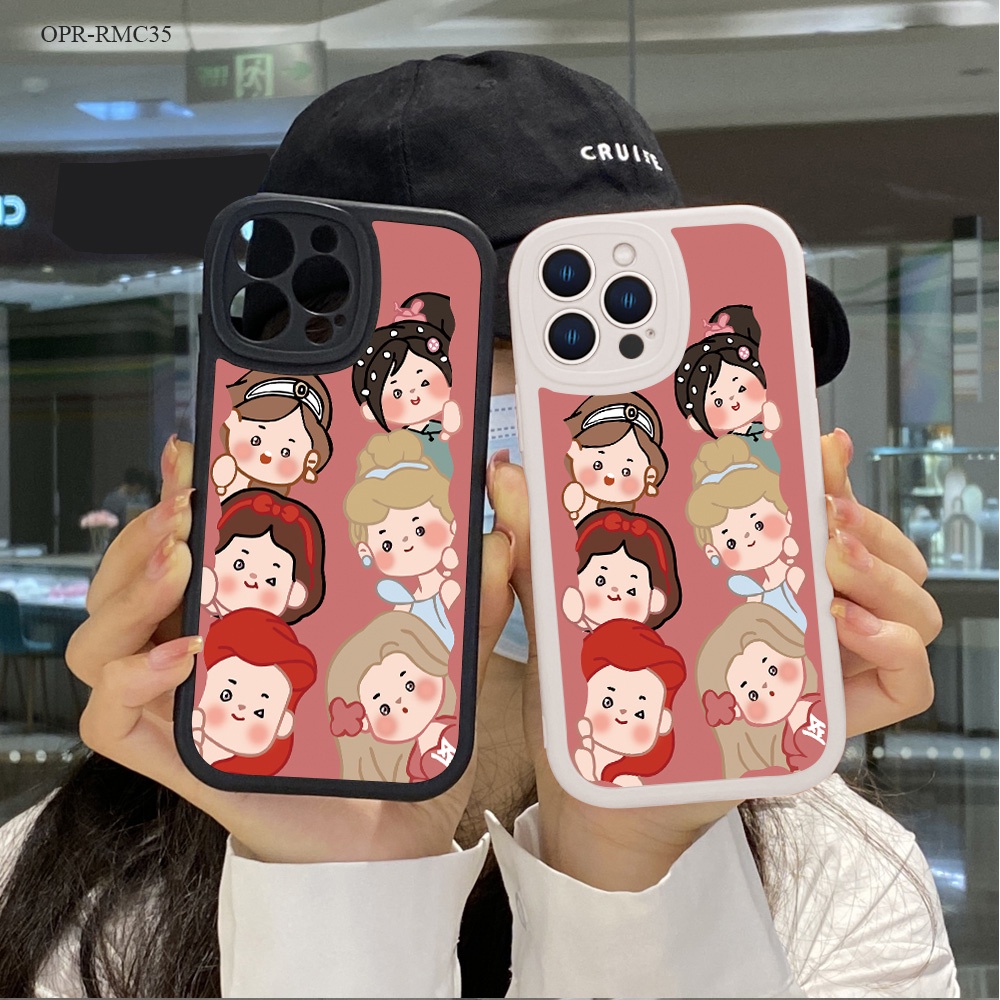 Realme C55 C53 C51 C35 C33 C30S C21Y C11 C12 C25 C20 C21 C17 Note 50 10 8 7 7i 6i 5 5S 5i 4G 2021 เคสเรียวมี สาวน่ารัก