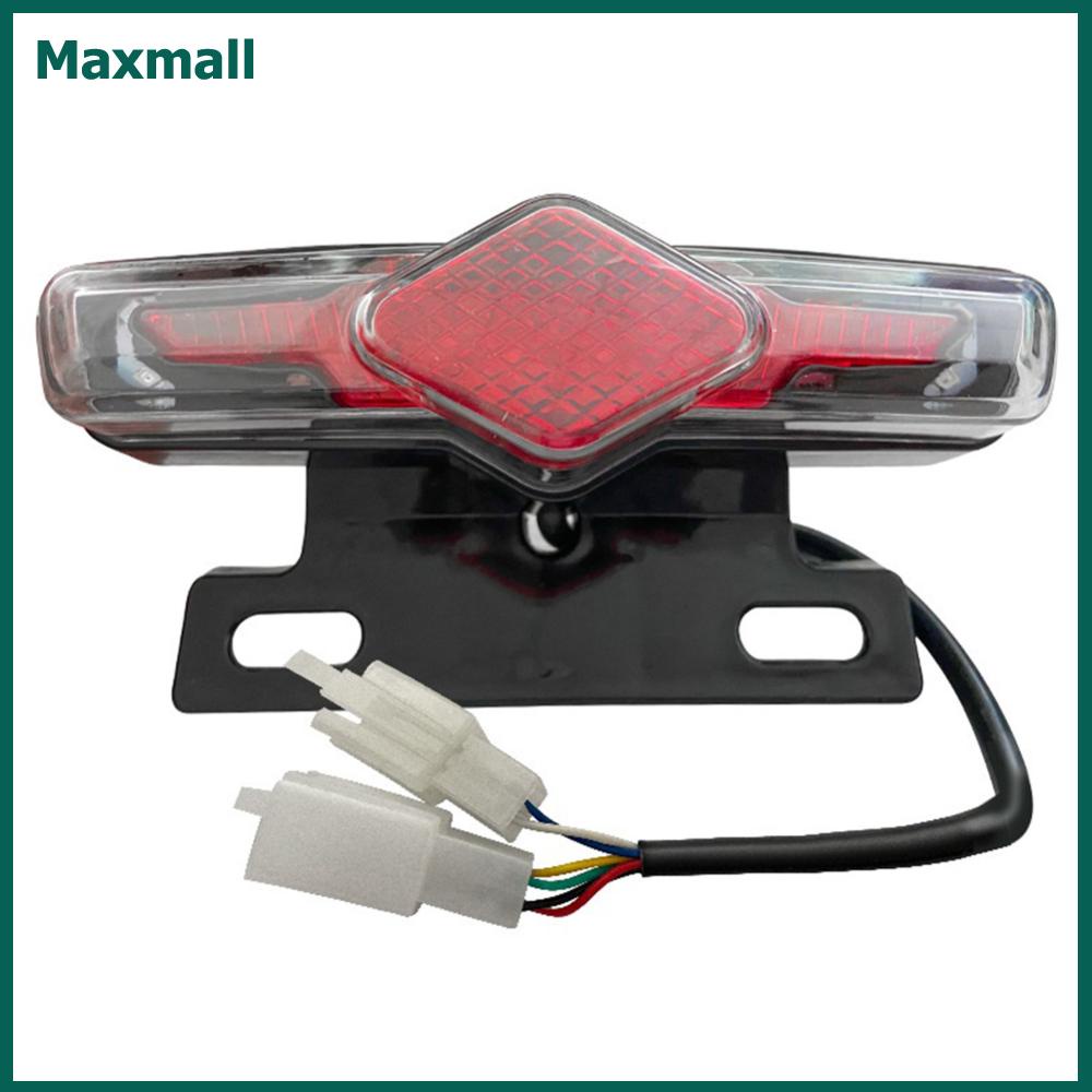 【Maxmall】ไฟท้ายจักรยานไฟฟ้า Led 36V 48V 60V กันน้ํา