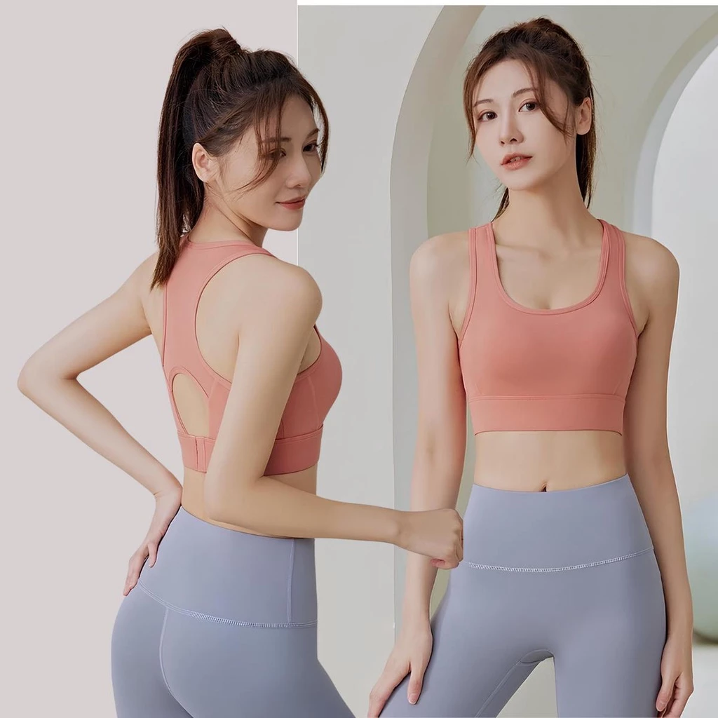 เสื้อออกกำลังกาย Sport Bra สปอร์ตบรา ดีไซน์สวย เซ็กซี่ กระซับสัดส่วนได้ดี Size S-2XL