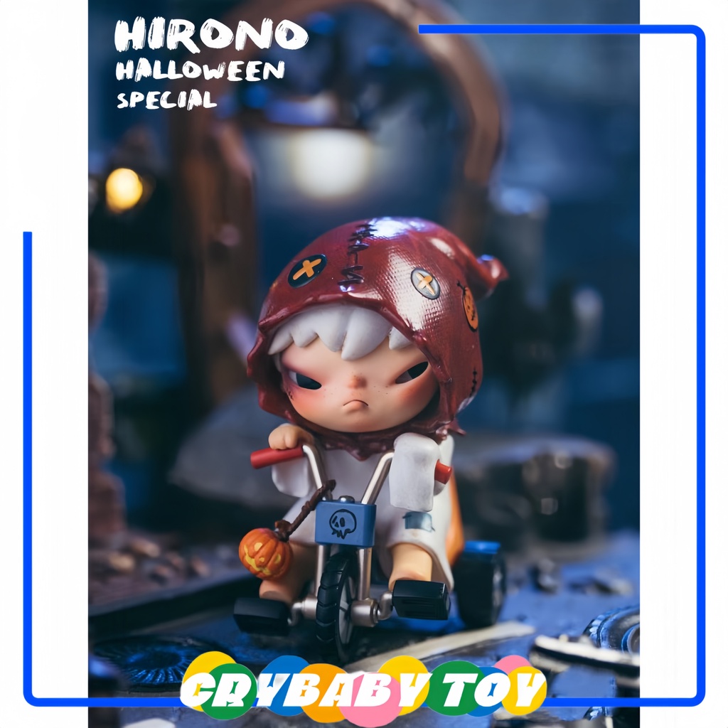 จัดส่งทันทีจากกรุงเทพฯ! POPMART Hirono  Persona Limited toy ของขวัญ Christmas gift ฟิกเกอร์ โมเดล