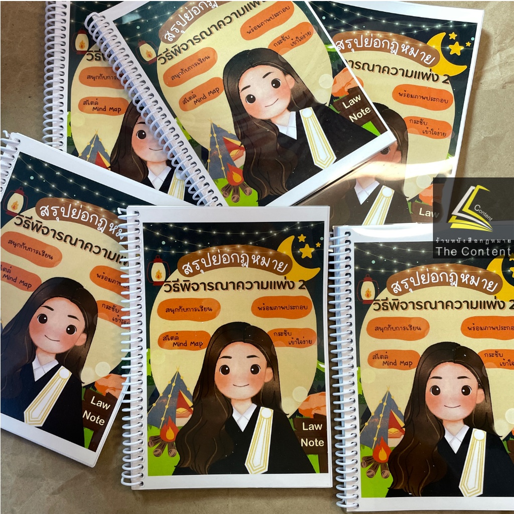 L05 สรุปย่อกฎหมาย วิธีพิจารณาความแพ่ง 2 / โดย : Law Note,ณัฐภัทร สองห้อง /พิมพ์ ธันวาคม 2566 (ครั้งที่ 2)