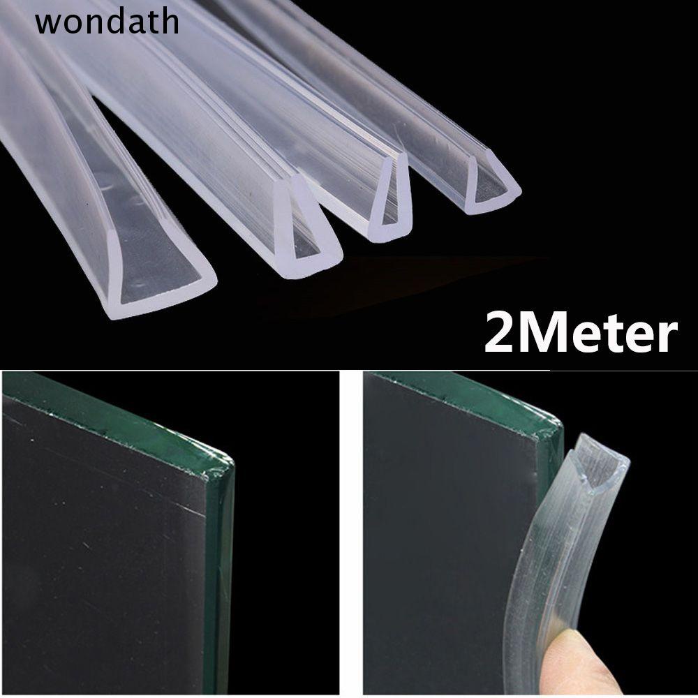 【⚡เวลาจำกัดราคาต่ำ】Wonda แถบยาง รูปตัว U หลายขนาด 2 เมตร สําหรับติดขอบกระจก